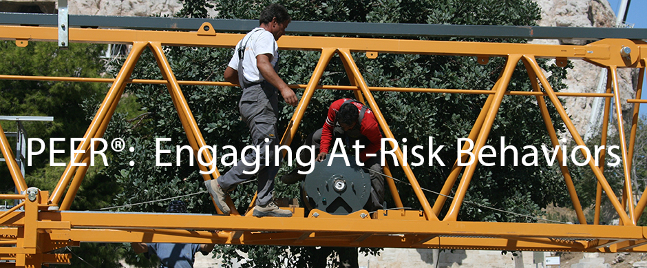 walking on crane jib